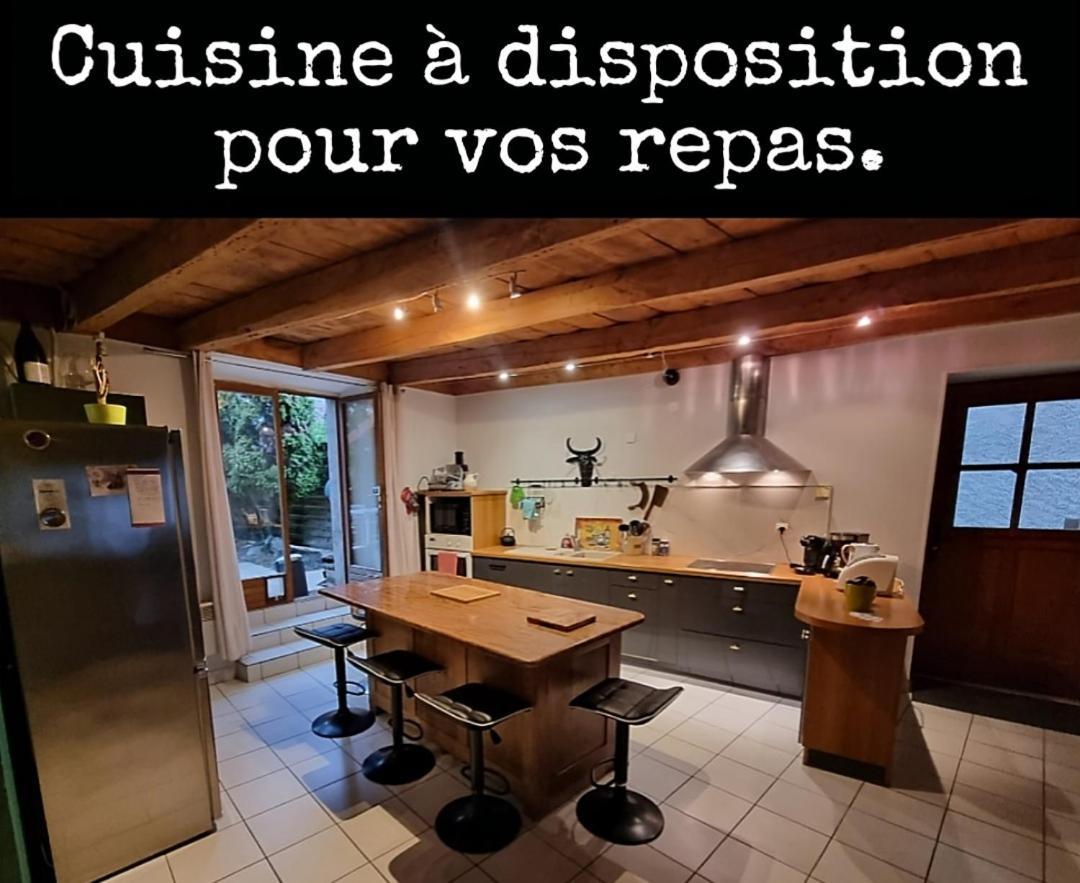 Hotel Ours-Les Jardins de Kuz à Bernin Extérieur photo